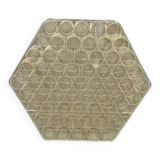 Decorative glass element or coffee table