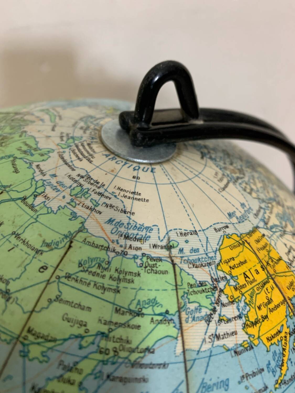 Terrestrial globe Girard and Barrere Paris