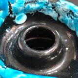 Luc Vallauris Fatlava Sea Foam Candle Holder