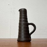 Carafe vase from German studio pottery from the mid-century by Petra, 1960s.