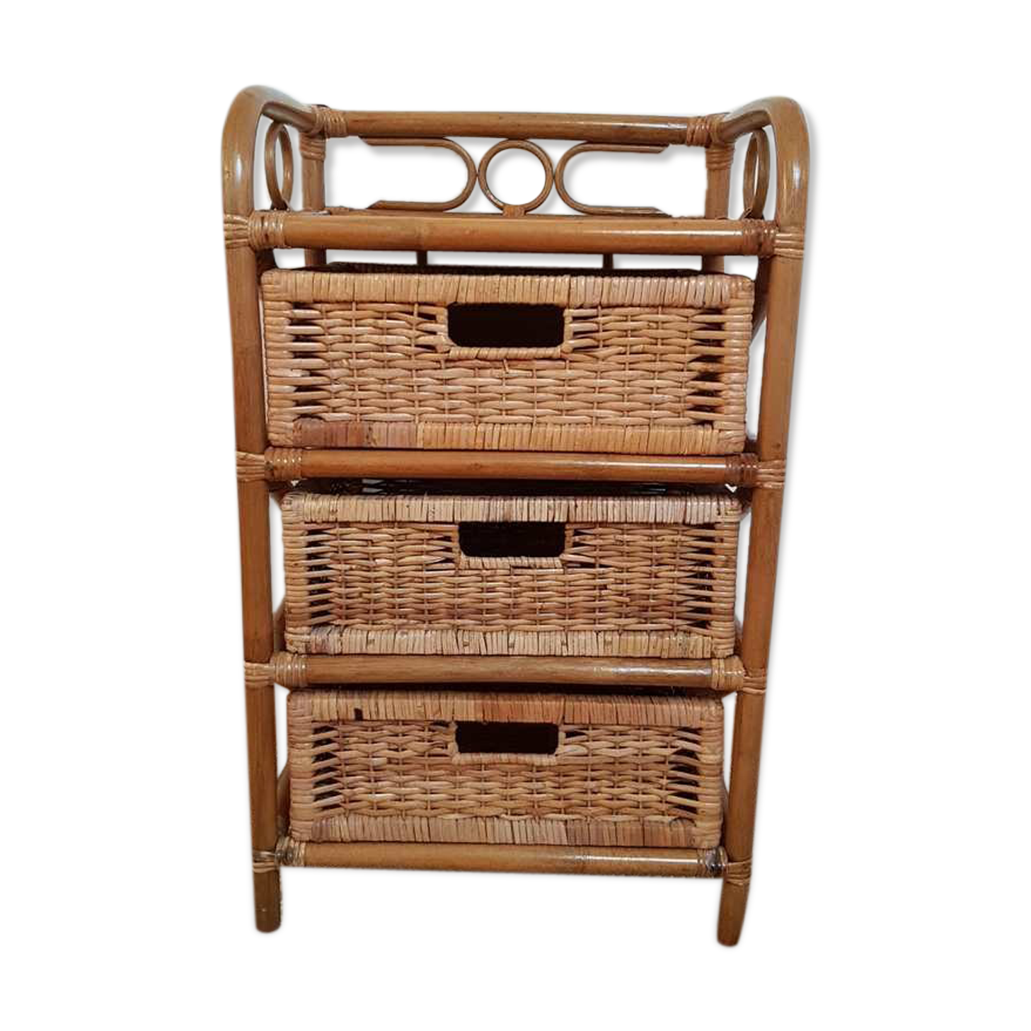 Dresser in rattan