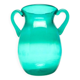 Vase postmoderne, conçu par J. Słuczan-Orkusz, Institut du verre de Cracovie, Pologne, années 1970