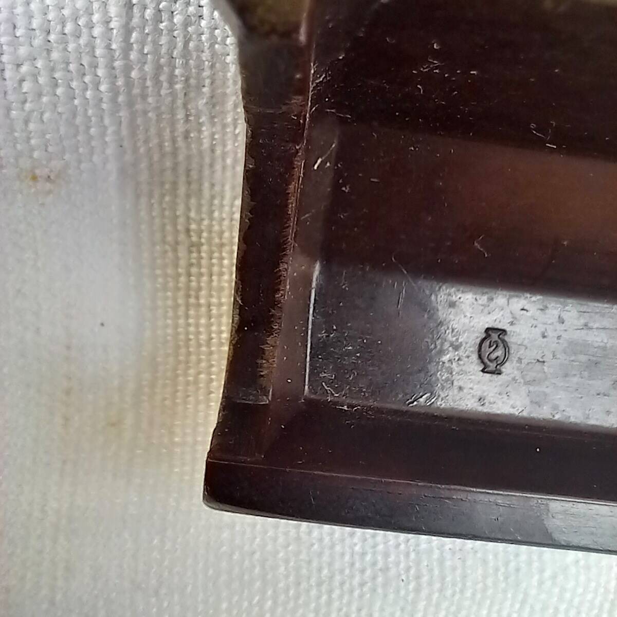 Plateau bakelite art déco