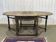 English oak drop-leaf table from the early 20th century