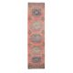 Vintage Turkish handmade wool runner  87x343