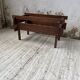 Small modernist oak planter from the 1950s