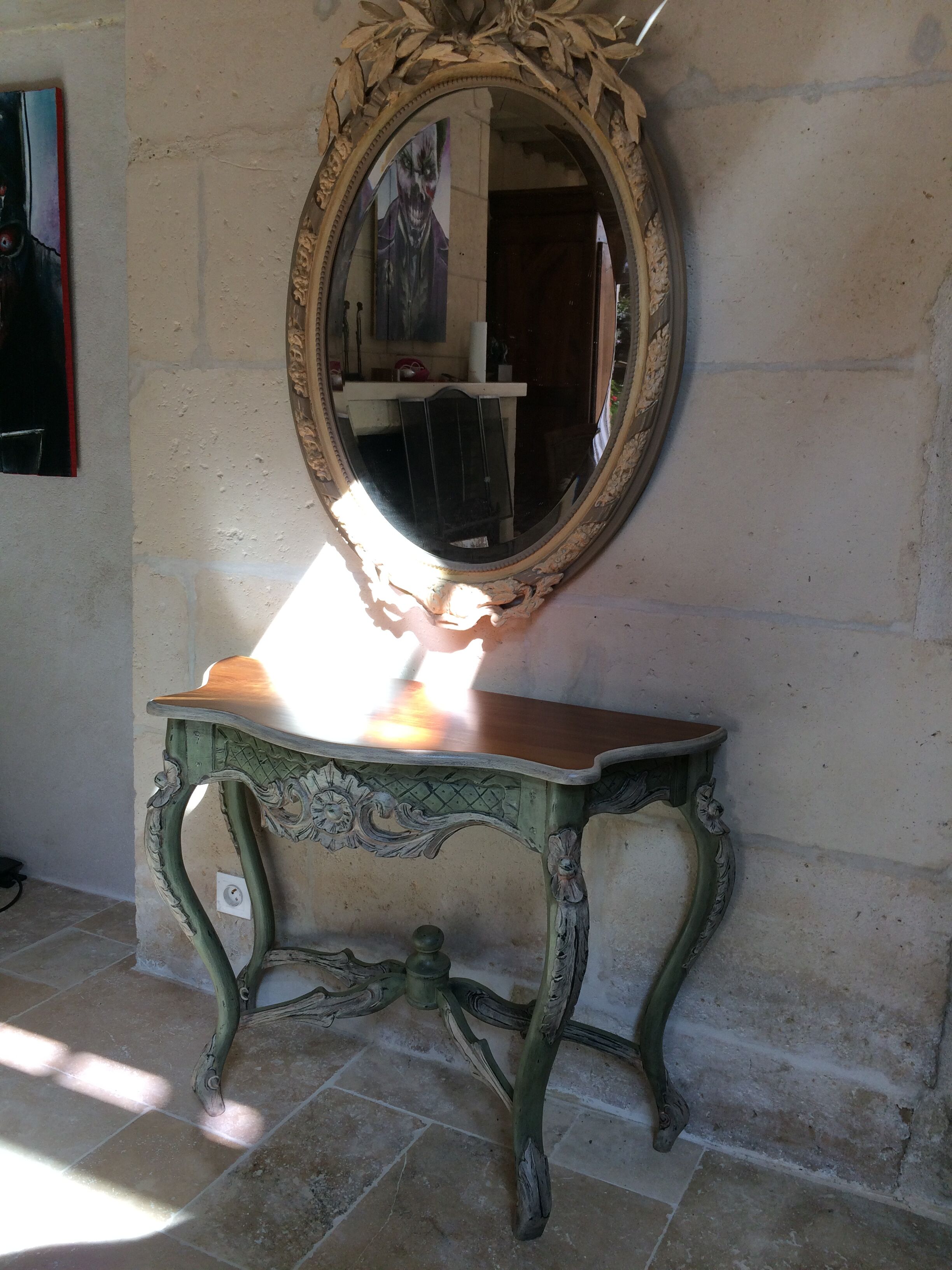 Louis XV-style console