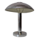 1930s Art Deco Chrome Plated Mushroom Table Lamp, Czechoslovakia