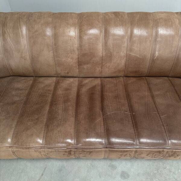 Vintage De Sede DS44 3 seat sofa, 1970s