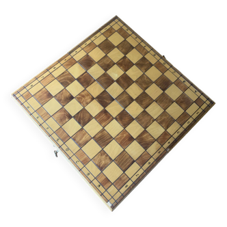 Wooden chess table