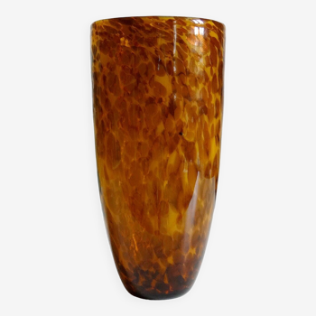 Vase pate de verre vintage