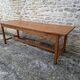 Table de ferme en chêne  220 cm