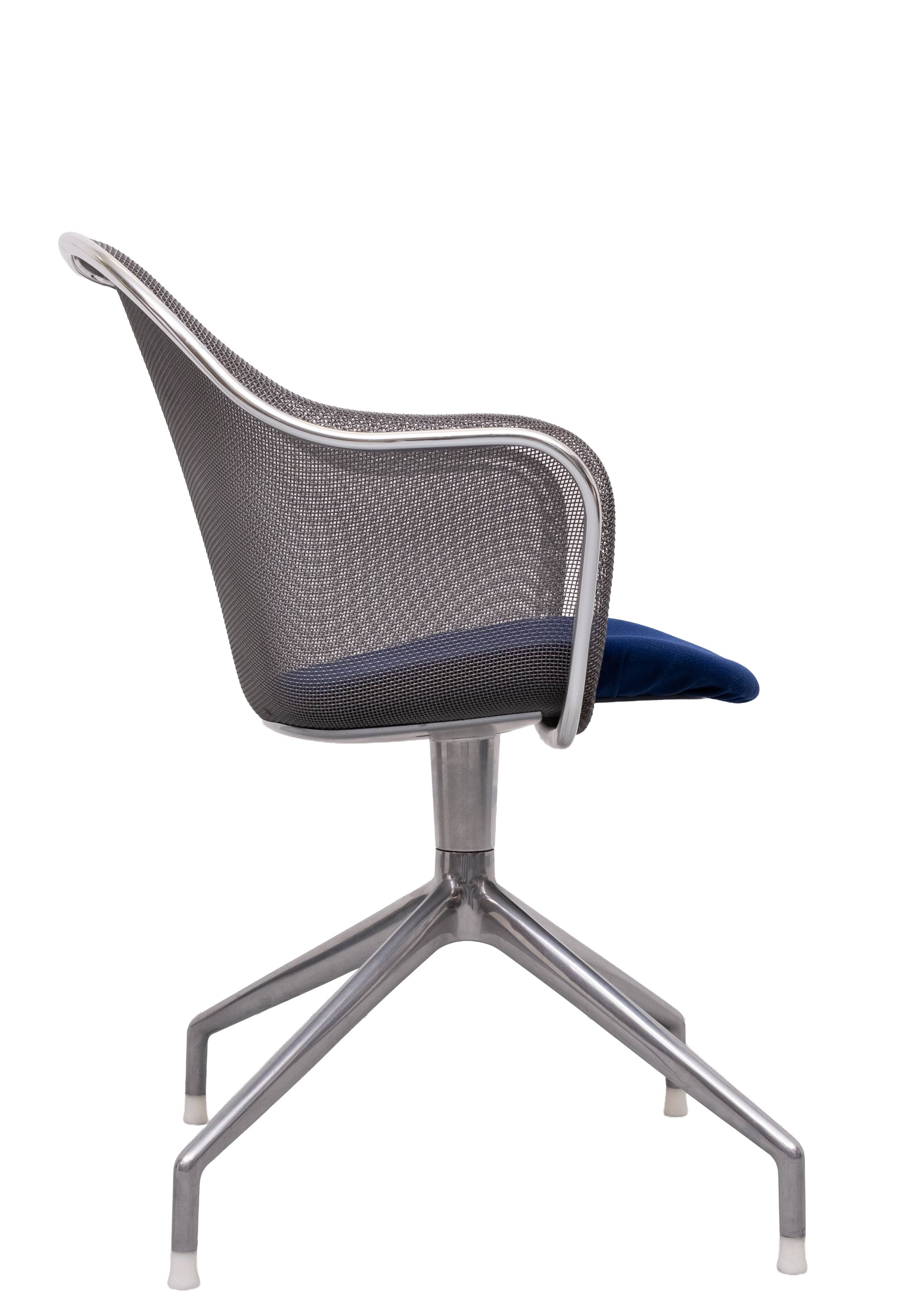 Italian Iuta Swivel Chair by Antonio Citterio for B&B Italia