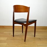4 vintage scandinavian chairs in teak jydsk mobelindustri 1960