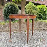 Living Room Table, Mahogany Pedestal Table, Directoire Period, 18th Century
