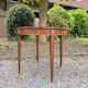 Living Room Table, Mahogany Pedestal Table, Directoire Period, 18th Century