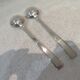 silver plated serving or stew spoon by Christofle Concorde