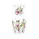 Carafe et gobelet aux pois de senteur