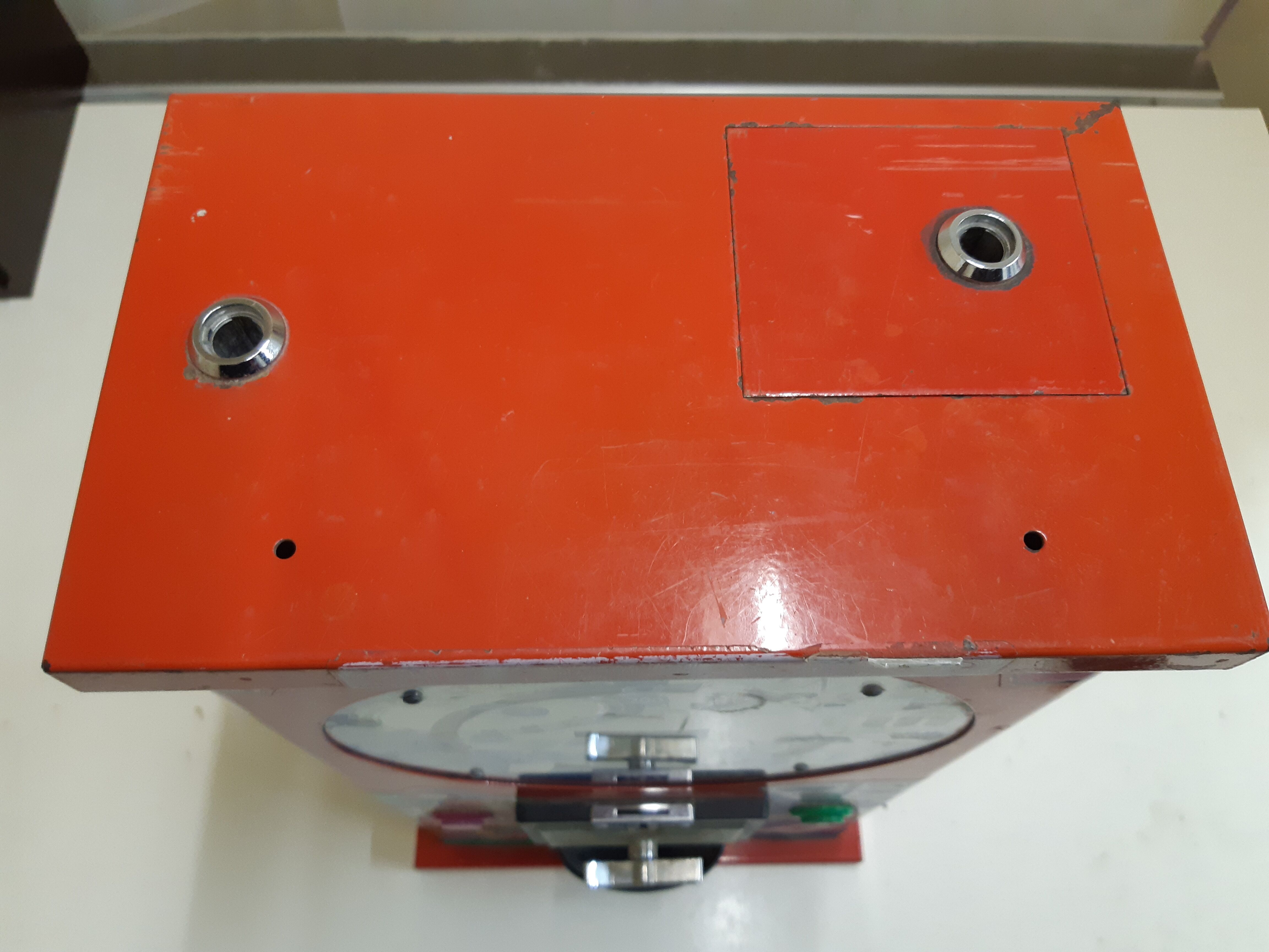 Old vintage Italian slot machine