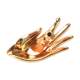 Empty golden pocket "hand" porcelain, 70s