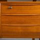 Danish teak desk by Peter Lovig Nielsen for Hedensted Mobelfabrik, 1974