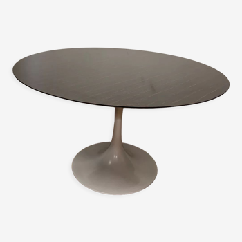 Tulip foot dining table by Eero Saarinen