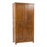 Antique Parisian oak wardrobe