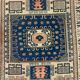 Old Turkish Kazak Rug Oriental 240x165 cm vintage carpet, Tribal Handwoven