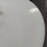 Antique pendant lampshade with opaline disc, diameter 25.5 cm, art deco