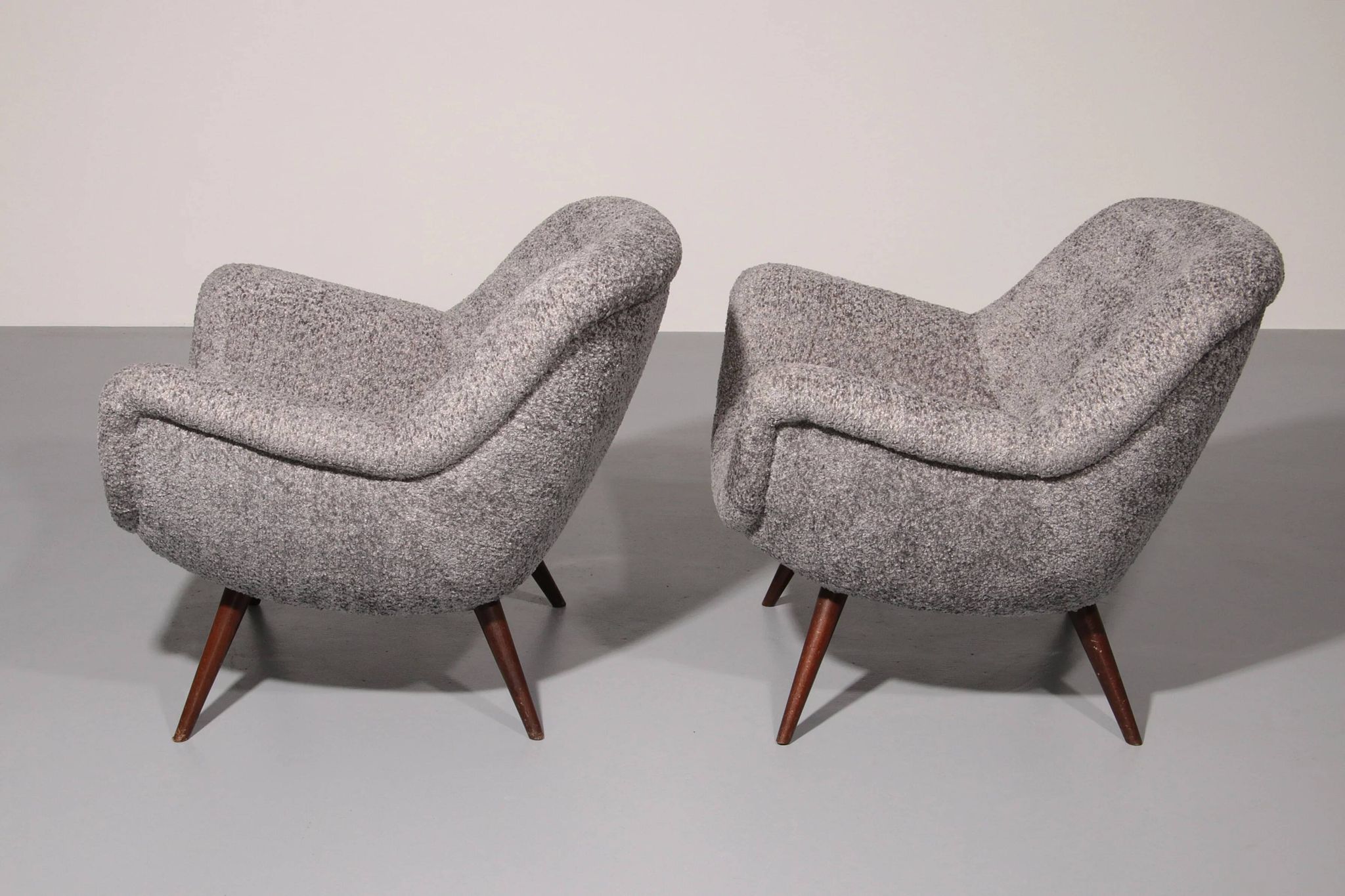The Gustav Bergmann armchairs from Lippe, Germany 1960