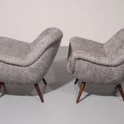 The Gustav Bergmann armchairs from Lippe, Germany 1960