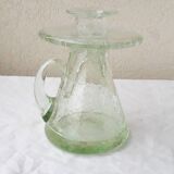 Bubble glass candle holder