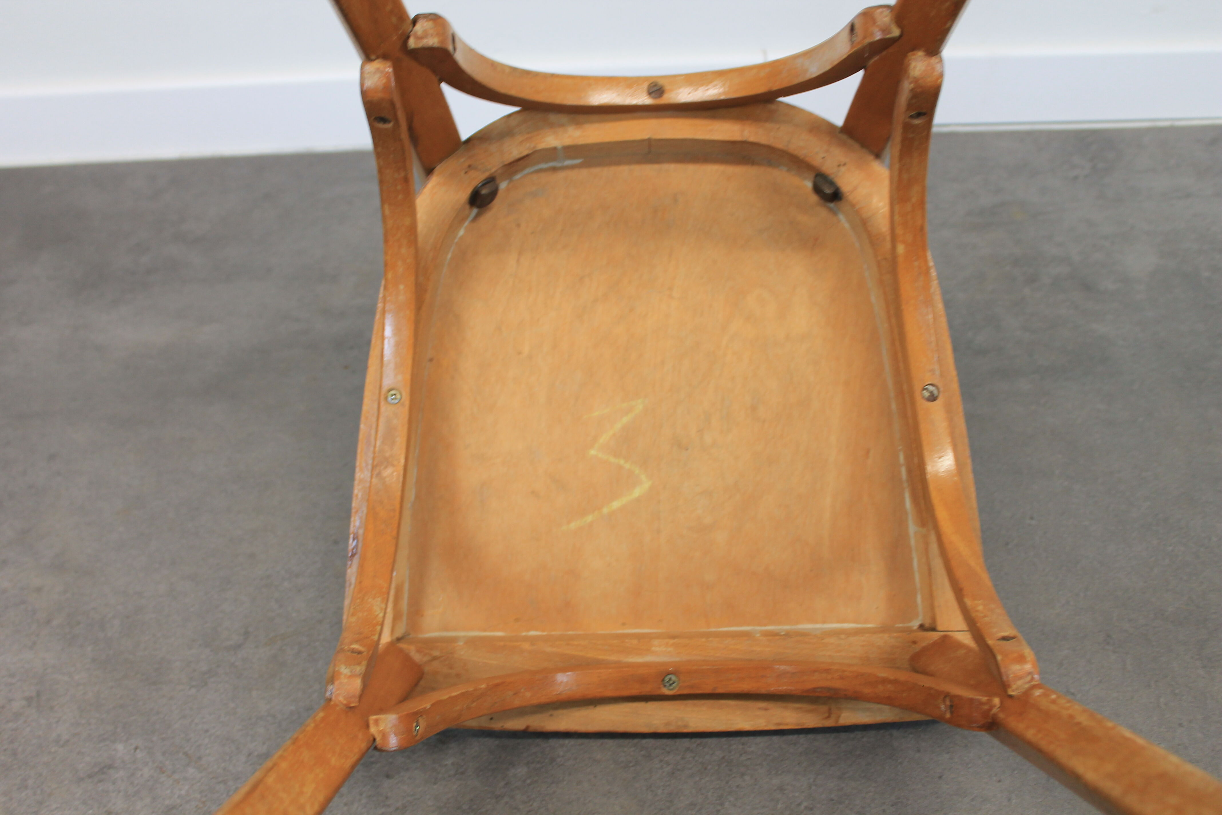 Set of 8 Baumann bistro chairs