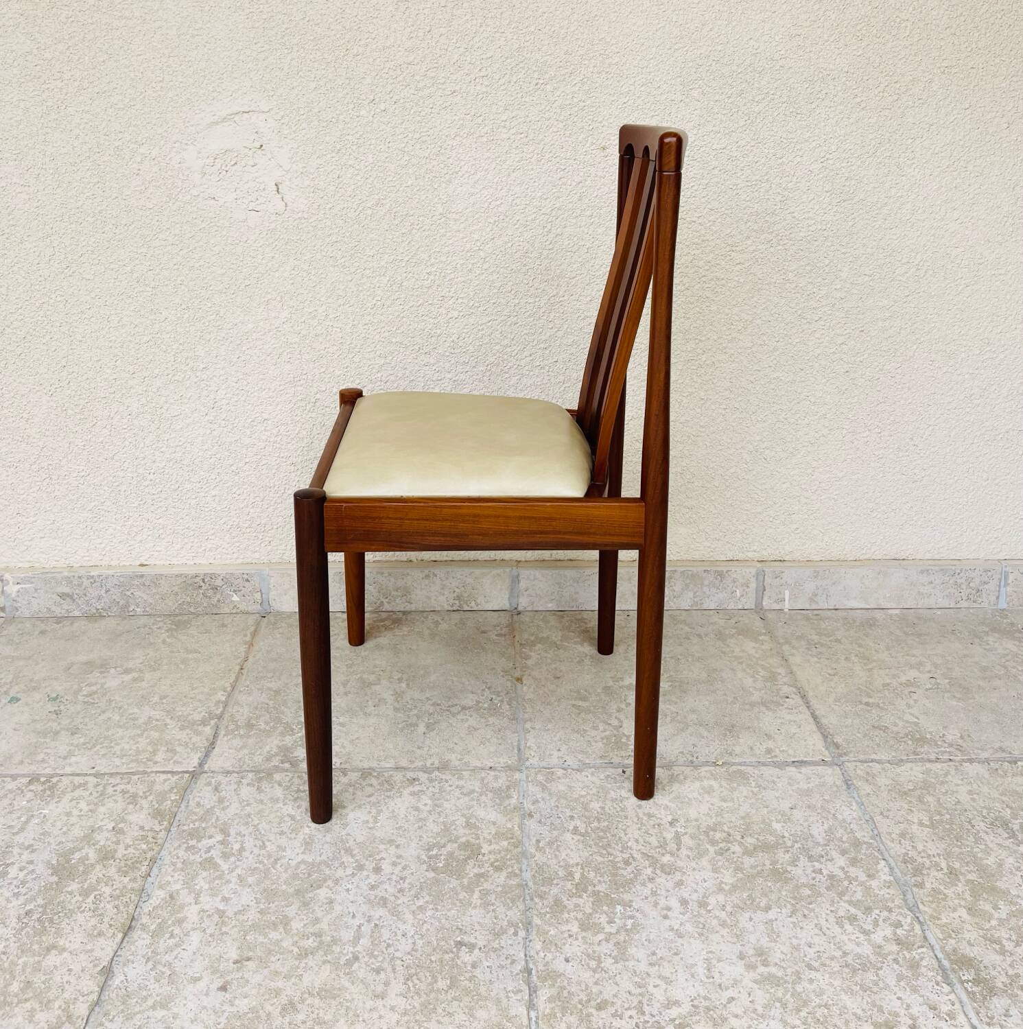 chaise scandinave en palissandre 1960