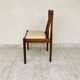 chaise scandinave en palissandre 1960