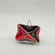 Glazed ceramic pocket tray, verceram, futuristic