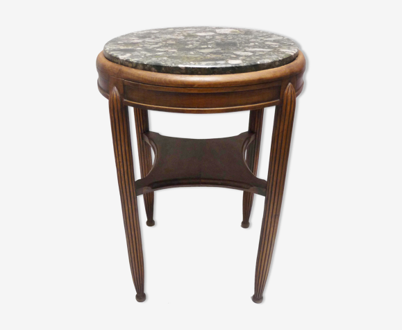 Guéridon Art Deco en Noyer, époque 1930