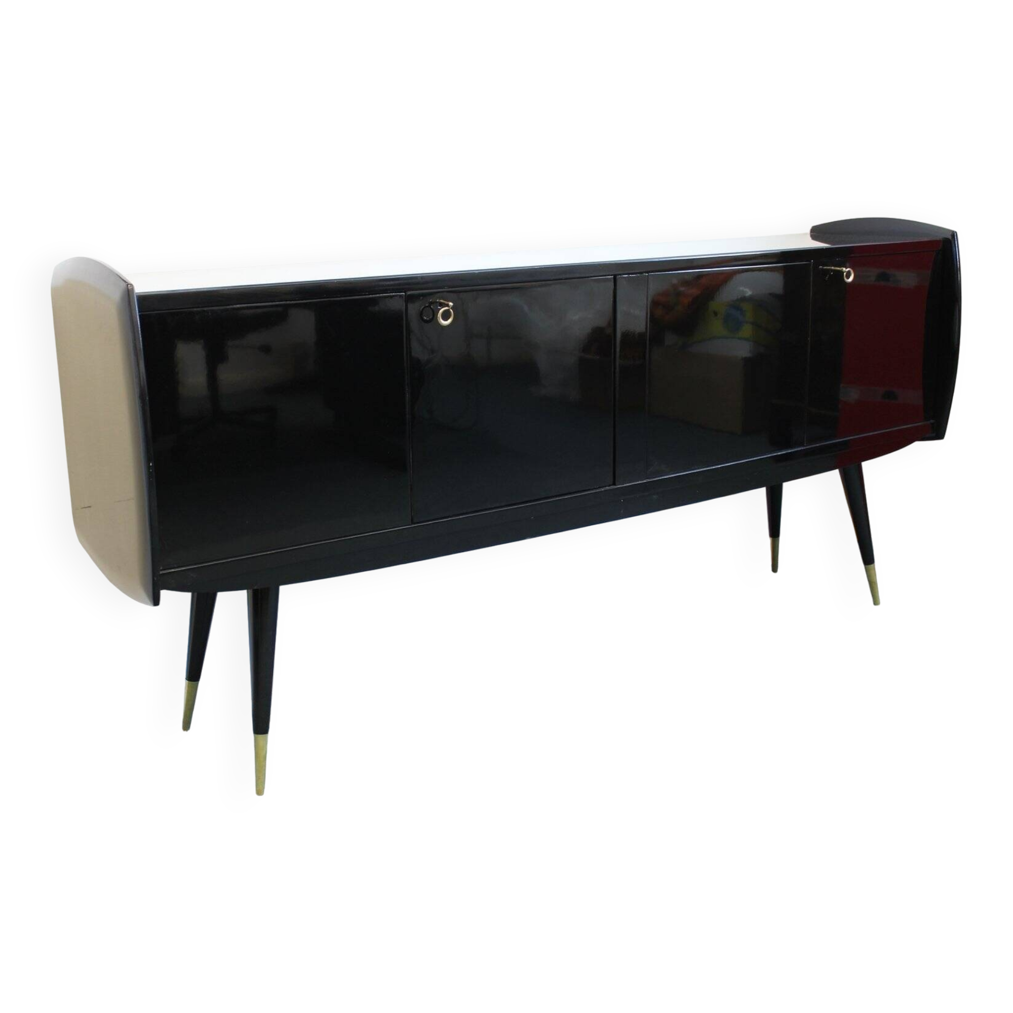 Enfilade Mid-Century Black, Italy