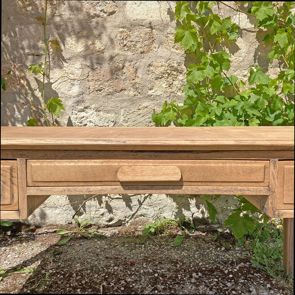 50s oak desk
