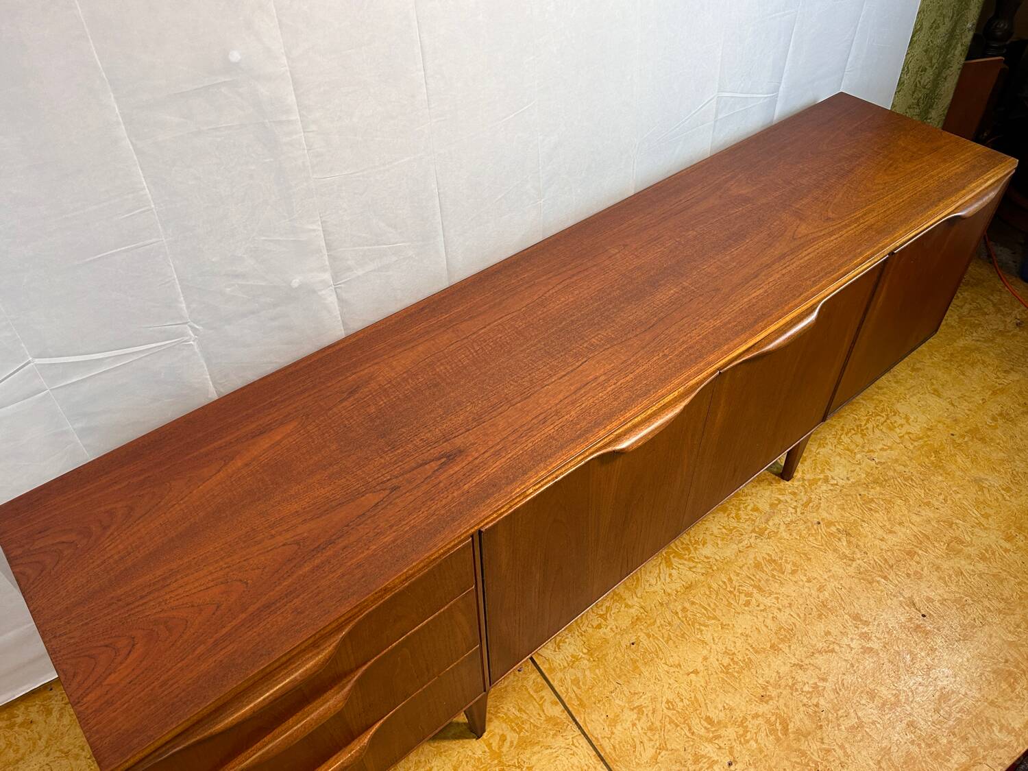 Mid century retro vintage teak McIntosh sideboard 1960 Dunvegan