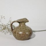 Petit vase en grès pyrité vintage