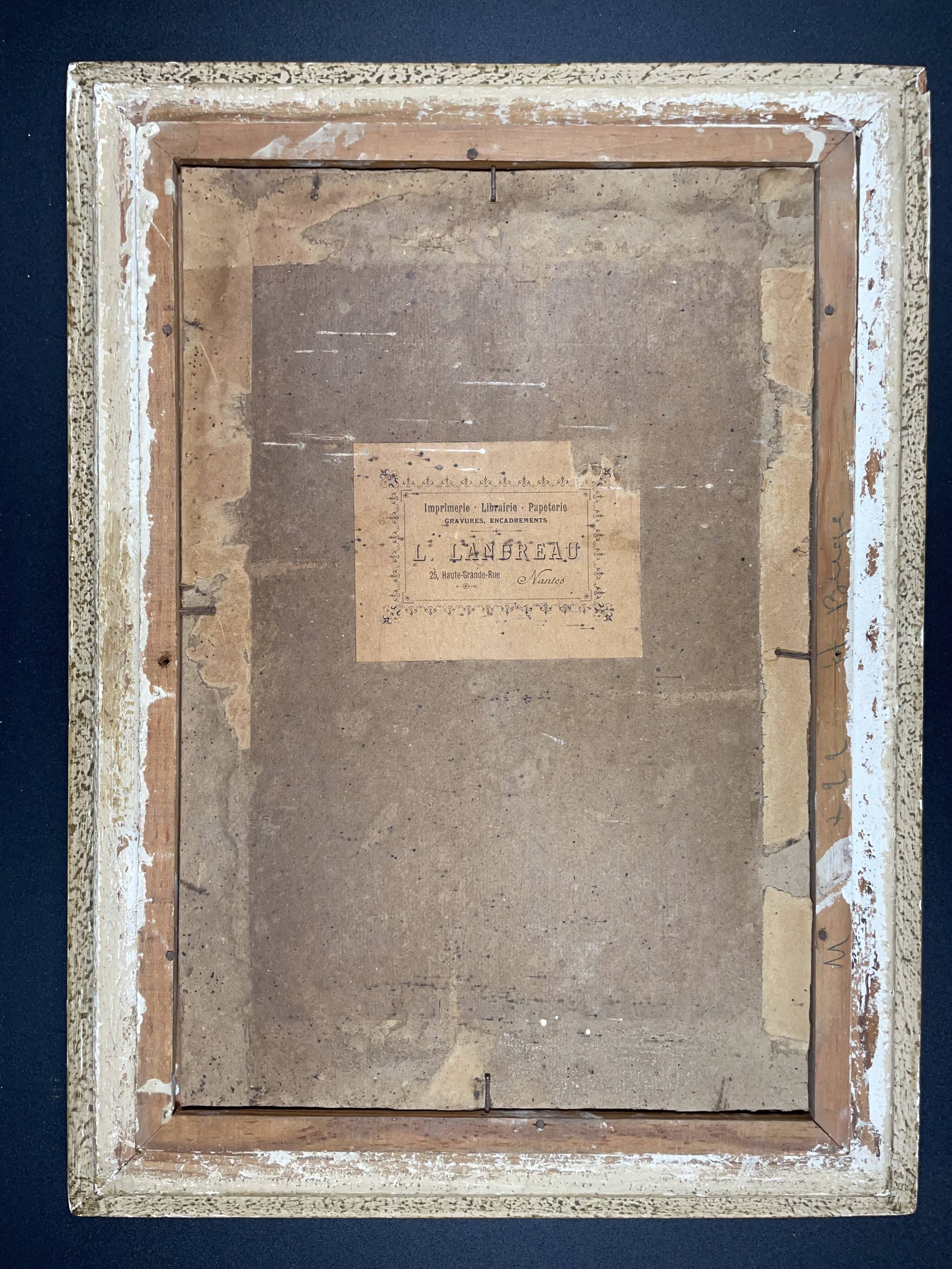 Unsigned painting Côte de Vendée,