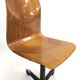 Woodmark vintage galvanitas Pagholz adjustable rotary work chair