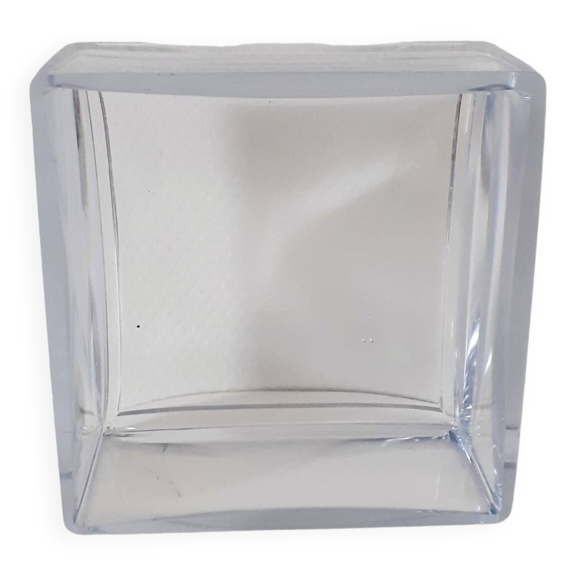 Vintage glass empty pocket