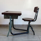 Ancien bureau écolier évolutif