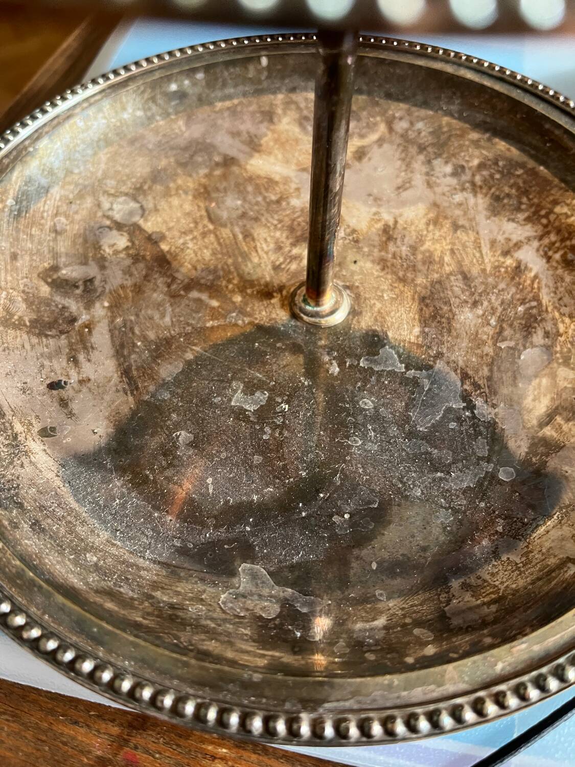 Silver tray