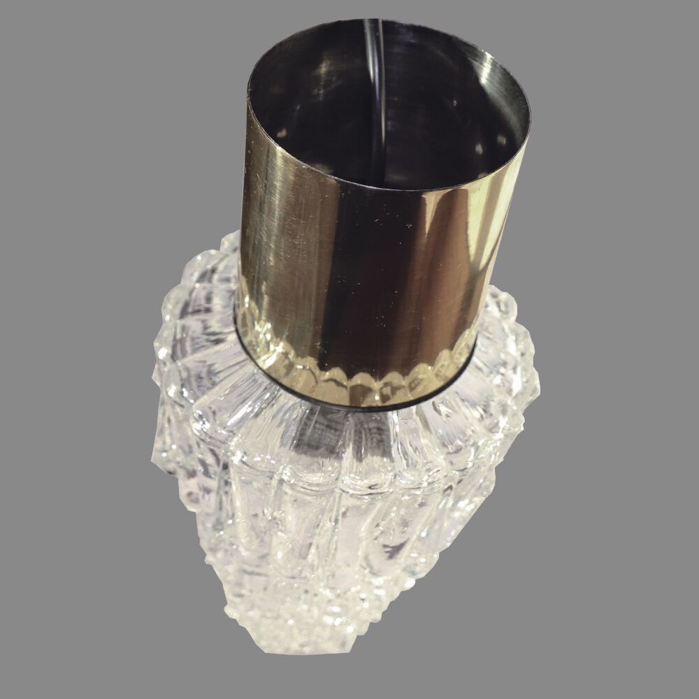 Hanging lamp by Helena Tynell for Glashütte Limburg, 1960's