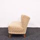 Swedish lounge sofa & cocktail chair set, 1950s – curved wingback