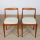 Set of 4 chairs published by the manufacturer Drevotvar, 1960