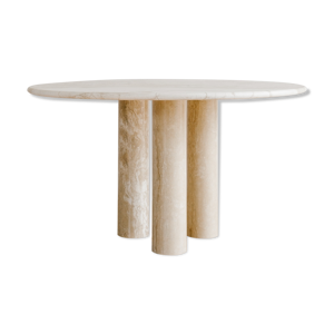 Table travertin